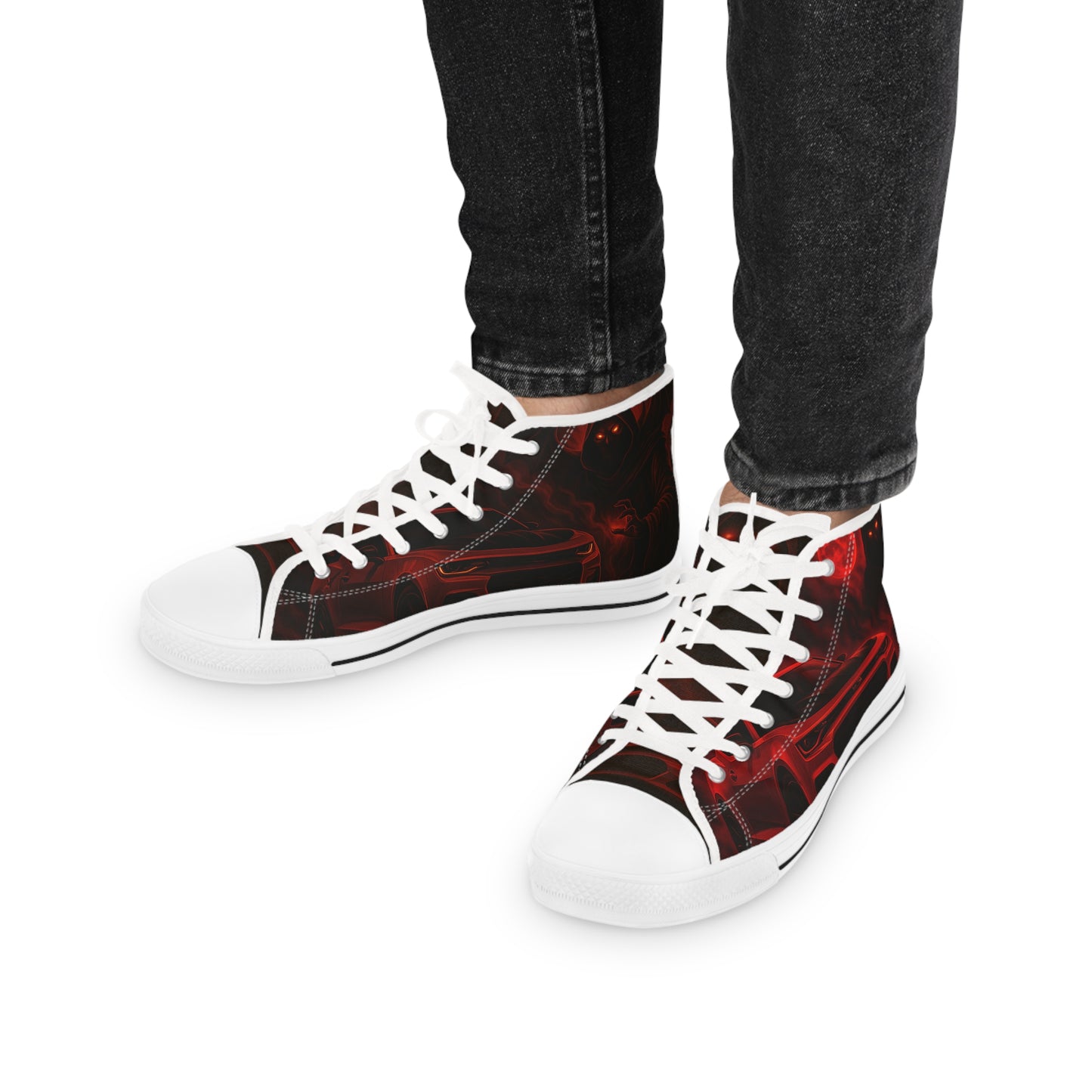Summoner’s Grasp – Dracula Camaro Edition Men’s High Top Sneaker